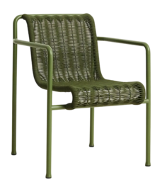 Tuinstoel HAY Palissade Cord Dining Armchair Olive