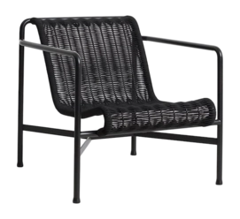 Tuinstoel HAY Palissade Cord Lounge Chair Low Anthracite