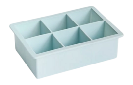 Bac à Glaçons HAY Ice Cube Tray-6 Cubes XX-Large-Ice Blue