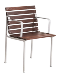 Tuinstoel HAY Traverse Dining Armchair Bruin
