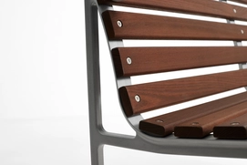 5---AE460-E227_Traverse Dining Bench w. arm heat treated oiled ash_detail 04