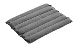 Tuinkussen HAY Traverse Quilted Seat Cushion - Black Pepper (Geschikt voor Armchair)