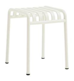 Kruk HAY Palissade Stool Cream White Powder Coated Steel