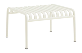 Table de Jardin HAY Palissade Ottoman Cream White Powder Coated Steel