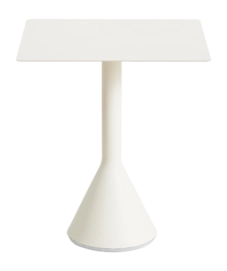 Tuintafel HAY Palissade Cone Table Cream White Powder Coated Steel (65 x 65 x 74  cm)