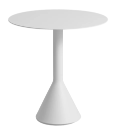 Tuintafel HAY Palissade Cone Table Sky Grey Powder Coated Steel (Ø70 x 74  cm)