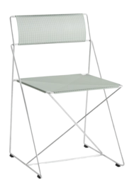 Stoel HAY X-Line Chair Hot Galvanised Base Pale Linden