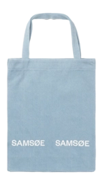 Shopper Samsoe Samsoe Unisex Saluca Light Blue Denim