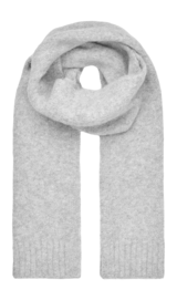 Schal Samsoe Samsoe Sajeanne Damen Light Grey Melange