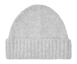 Beanie Samsoe Samsoe Sajeanne Damen Light Grey Melange