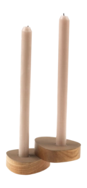 Kaarshouder Lind DNA Curve Nupo Brown (Set van 2)