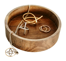 Box Lind DNA Wood Box Circle S Oak Nature
