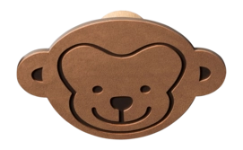 Haakje Lind DNA Monkey Dot Nupo Nature/Steel Bronze