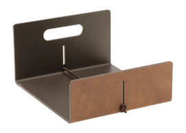 Distributeur de Serviette en Papier Lind DNA Nupo Nature/Alu Bronze