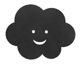 Vloerkleed Lind DNA Kids Cloud XXL Bull Black