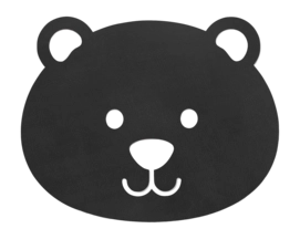 Vloerkleed Lind DNA Kids Bear XXL Bull Black