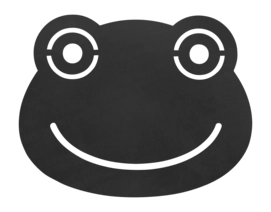 Tapis Lind DNA Enfant Frog XXL Bull Black