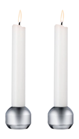 Kaarshouder Lind DNA Silhouette 34 Chrome Steel (Set van 2)