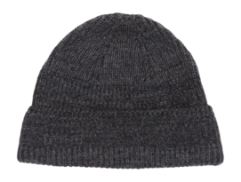 Beanie Norse Projects Men Wool Cotton Rib Dark Grey Melange
