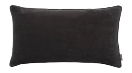 Sierkussenhoes Cozy Cushions Coal 50 x 90 cm