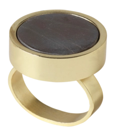 Servetring Cozy Napkins Table Toffee Brown