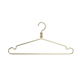 Kledinghanger Cozy Hooks Hangers Gold (Set van 3)