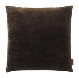 Sierkussenhoes Cozy Cushions Dark Chestnut 30 x 30 cm