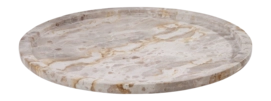 Dienblad Cozy Decoration Marble Round L