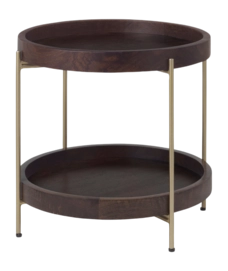 Bijzettafel Cozy Furniture Mango Wood H45 D45