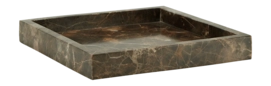 Dienblad Cozy Decoration Marble Armani Brown