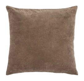Sierkussenhoes Cozy Cushions Ash Brown 50 x 50 cm