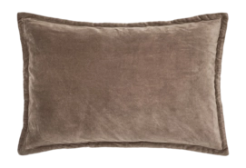 Sierkussenhoes Cozy Cushions Ash Brown 40 x 60 cm