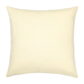 Sierkussenhoes Cozy Cushions Pale Yellow 50 x 50 cm