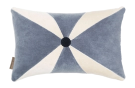 Sierkussenhoes Cozy Cushions Cream/Agate 32 x 20 cm