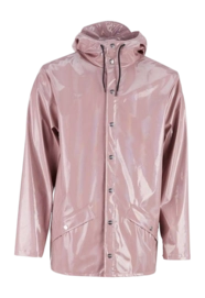 Raincoat RAINS Galaxy Overcoat Holographic Woodrose- M/ L