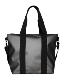 Tote Bag RAINS Unisex Mini Metallic Grey