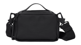 Schultertasche RAINS Box Bag Micro Black