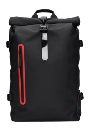 Sac à Dos RAINS Unisexe Rolltop Contrast Large Black