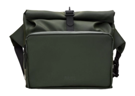Schoudertas RAINS Unisex Rolltop Commuter Bag Green