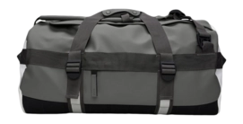 Travel Bag RAINS Unisex Texel Duffel Bag Grey