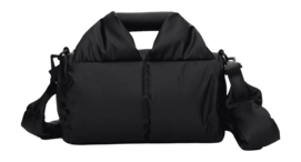 Schoudertas RAINS Unisex Nyssa Puffer Duffel Crossbody Mini Black