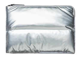 Laptoptas RAINS Unisex Nyssa Puffer Laptop Cover 13/14 Inch Mirror