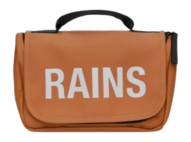 Toiletry Bag RAINS Texel Wash Bag Rust