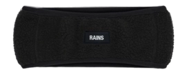 Hoofdband RAINS Fleece Headband Black