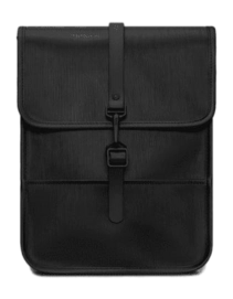 Rugzak RAINS Unisex Backpack Micro Black Grain