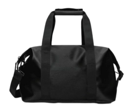 Draagtas RAINS Unisex Hilo Weekend Small Black Grain