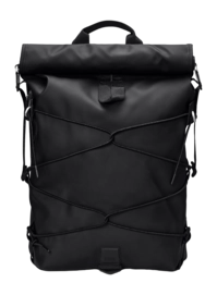 Rugzak RAINS Unisex Trail Cord Rolltop Black