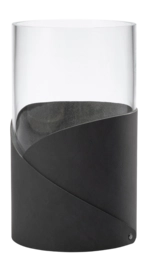 Vase Lind DNA Fold L Nupo Anthracite