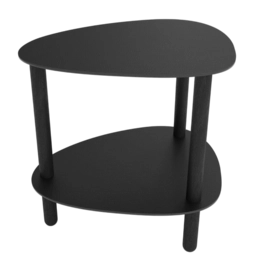 Loungetafel Lind DNA Curve Lounge Table S Bull Black Oak Black