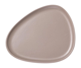Assiette Lind DNA Stoneware Dinner Plate Warm Grey
